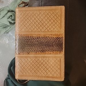VINTAGE leather portfolio